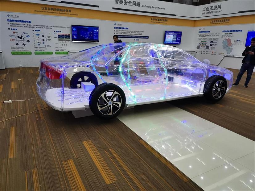 宁都县透明车模型